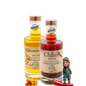 Ölset Chili/Röstzwiebelöl